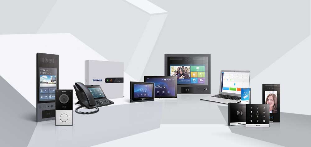 محصولات هوشمند سازی آکووکس Akuvox