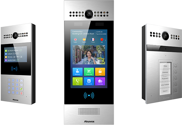 محصولات هوشمند سازی آکووکس Akuvox