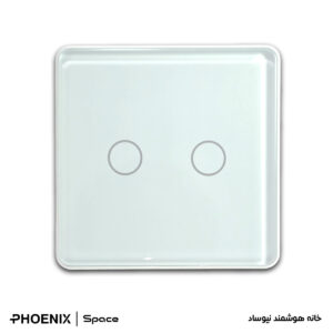 کلید هوشمند لمسی دوپل Phoenix مدل Space